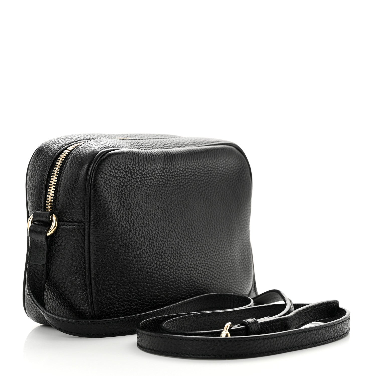 Gucci Pebbled Calfskin Small Soho Disco Bag Black 3 of 10