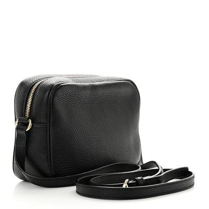 Gucci Pebbled Calfskin Small Soho Disco Bag Black 3 of 10