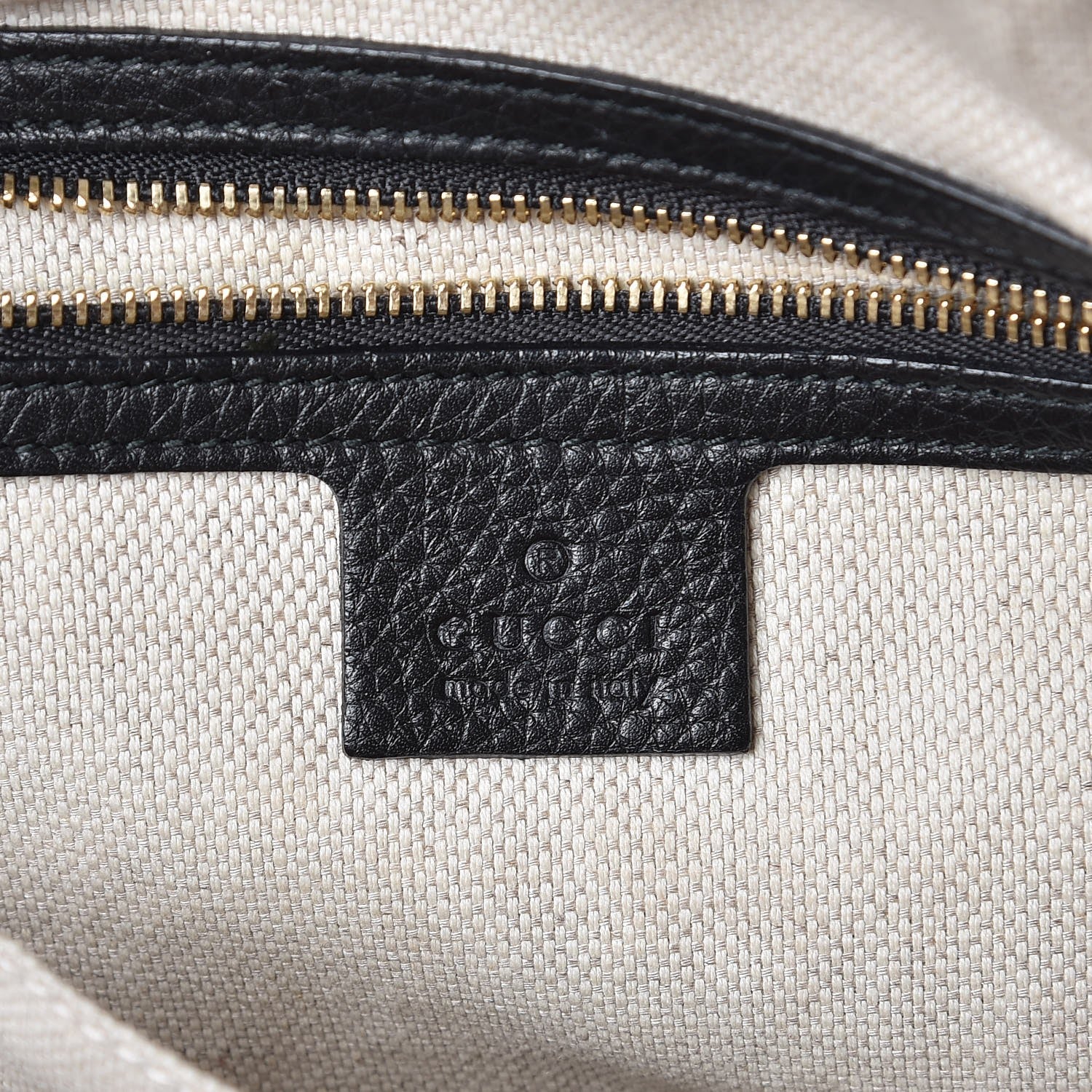 Gucci Pebbled Calfskin Small Soho Bowler Black 6 of 7