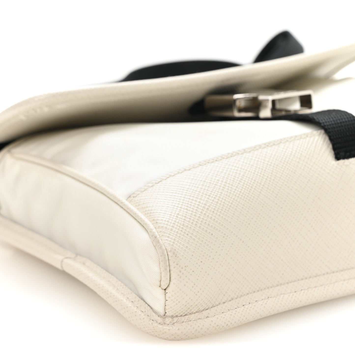 Re-Nylon Saffiano Smartphone Case Crossbody Talco