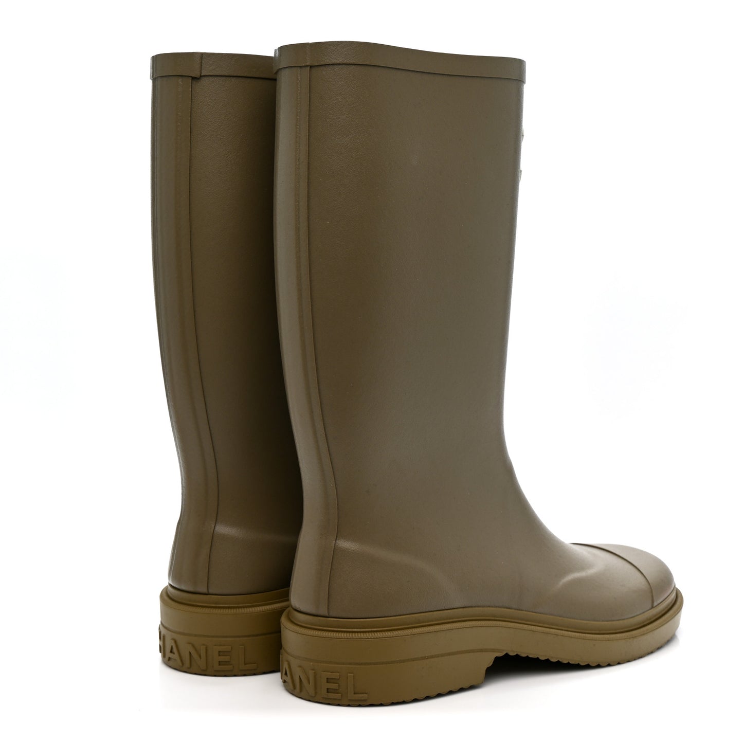 Caoutchouk CC High Boots 39 Dark Beige