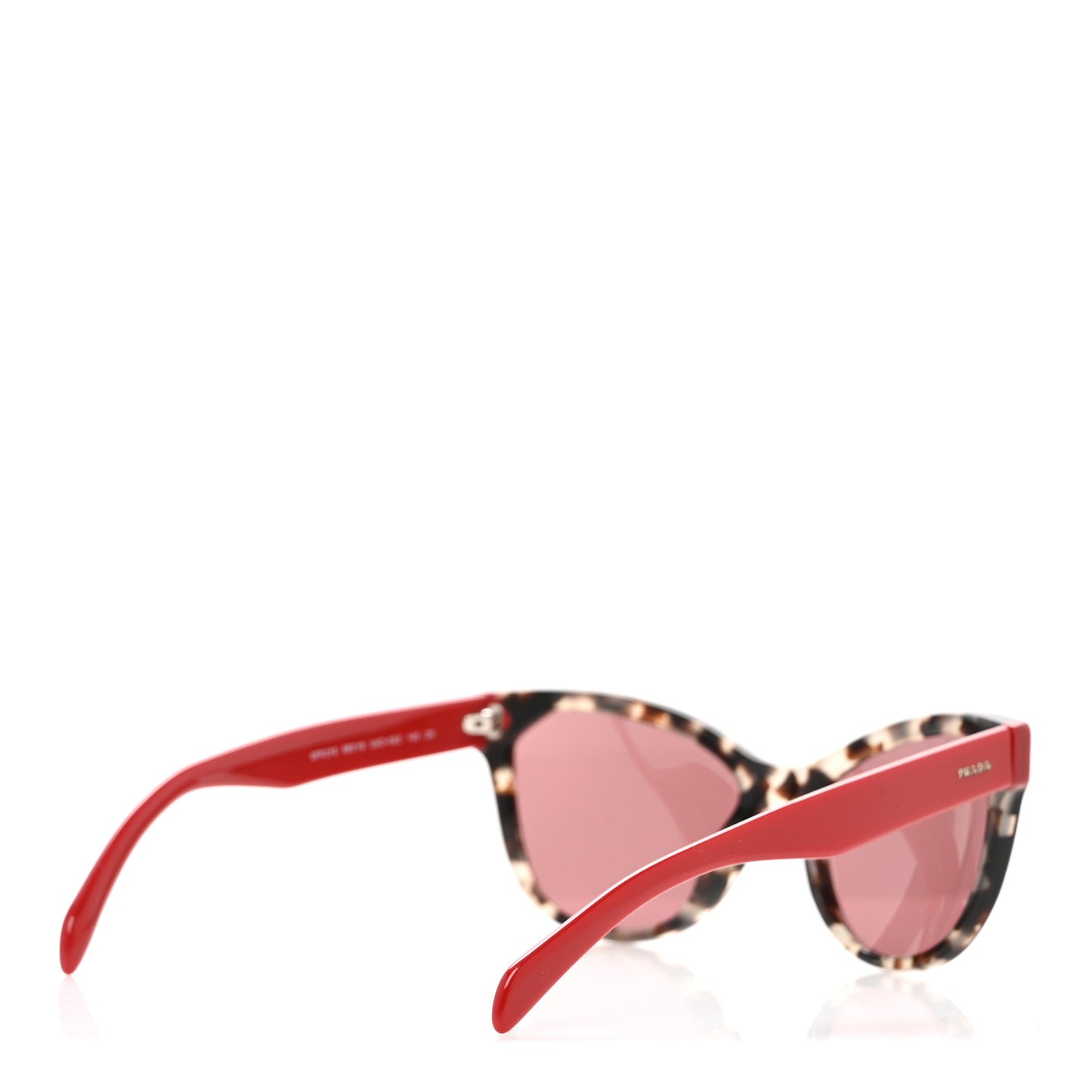 Acetate Sunglasses SPR 21S Tortoise Red
