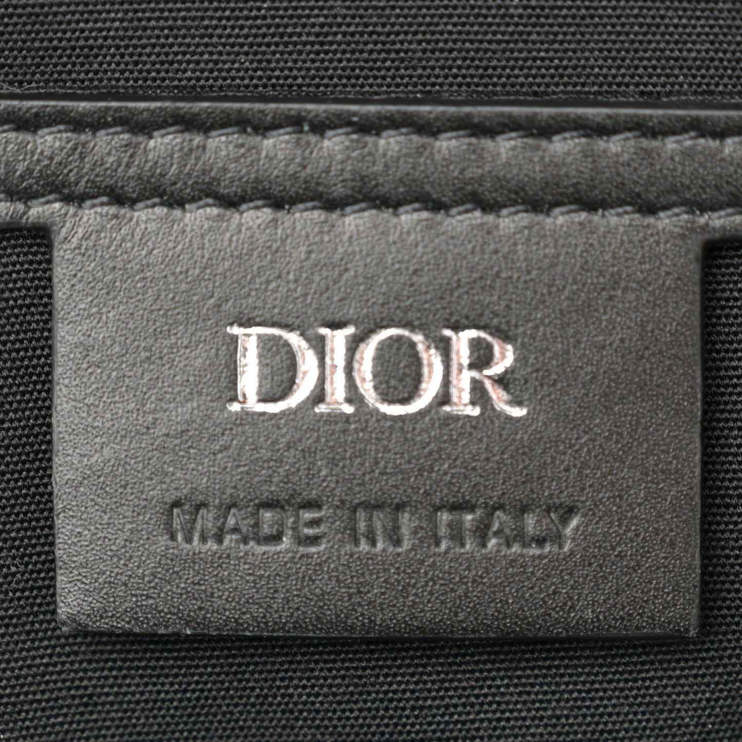 Coated Canvas CD Diamond Mini Rider Backpack Black