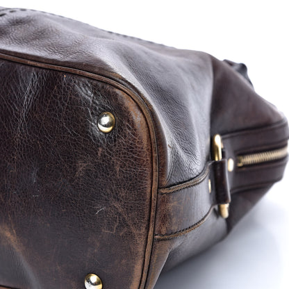 Saint Laurent Calfskin Oversized Muse Brown 11 of 25