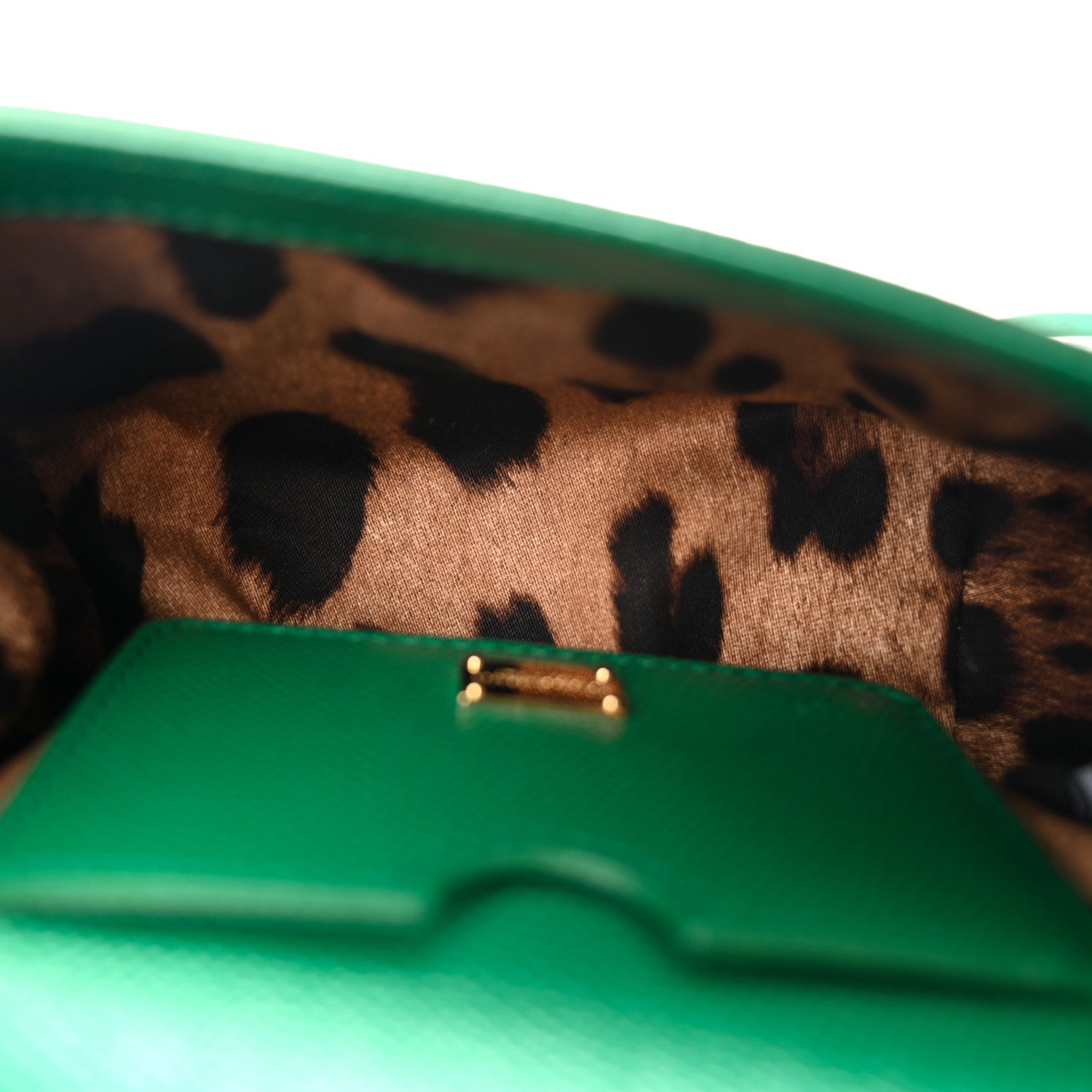 Dolce & Gabbana Dauphine Micro Miss Sicily Satchel Green 5 of 9