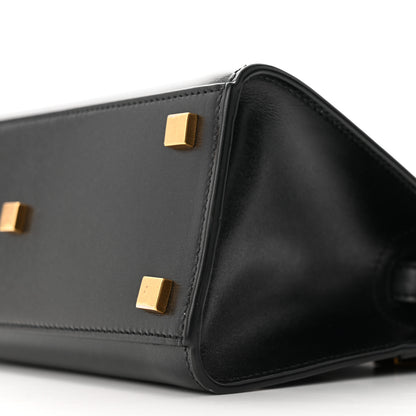 Saint Laurent Smooth Calfskin Manhattan Nano Shopper Tote Black 10 of 14