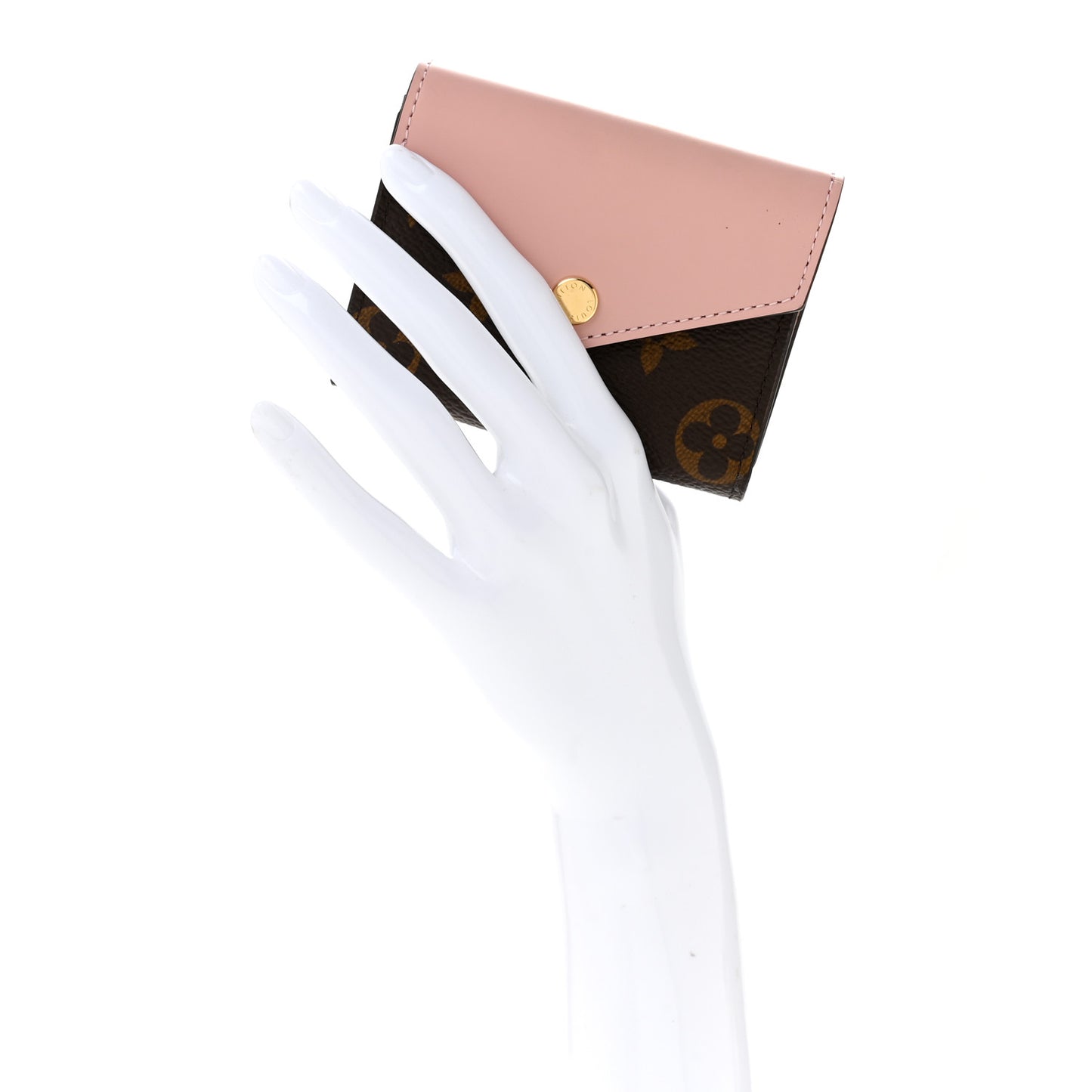 Monogram Zoe Wallet Rose Ballerine