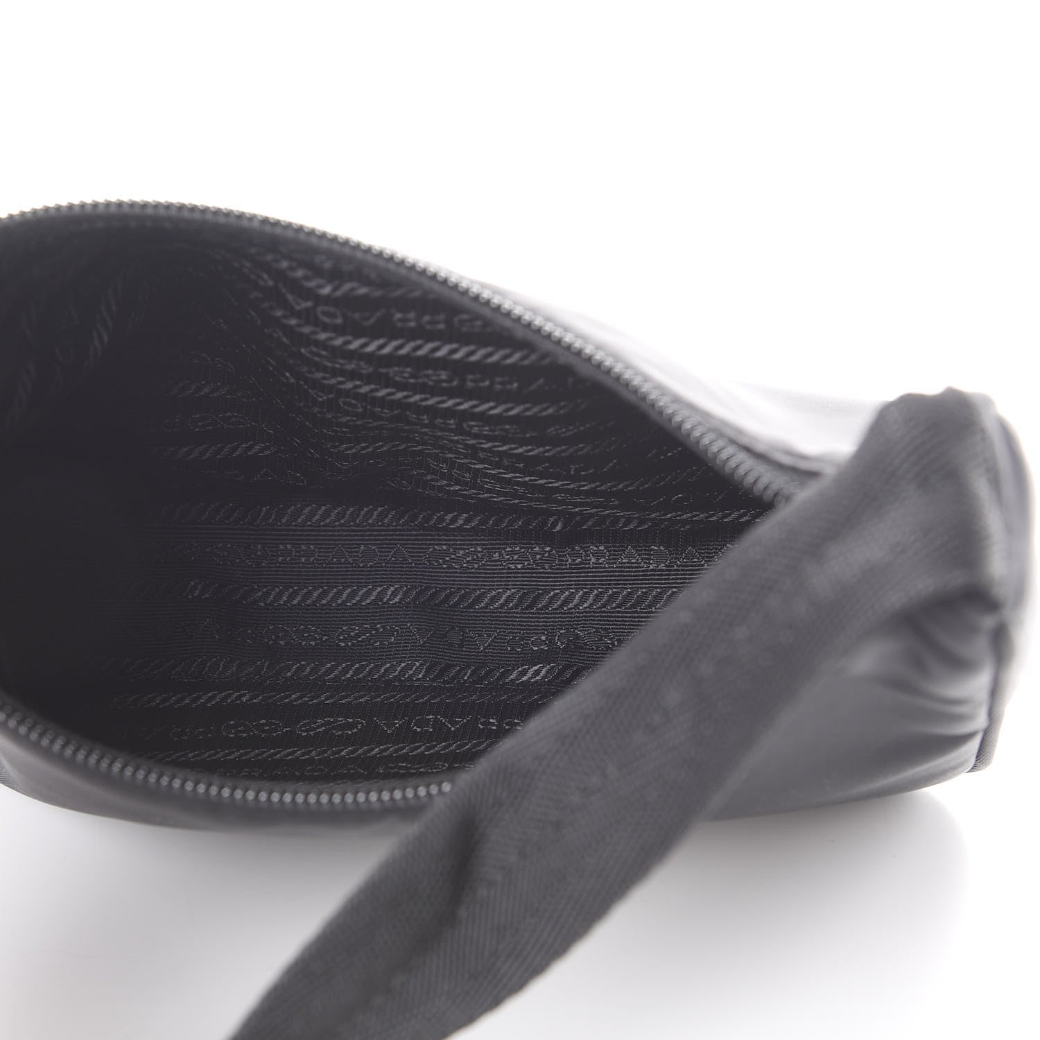 Prada Tessuto Nylon Mini Re-Edition 2000 Bag Black 4 of 10