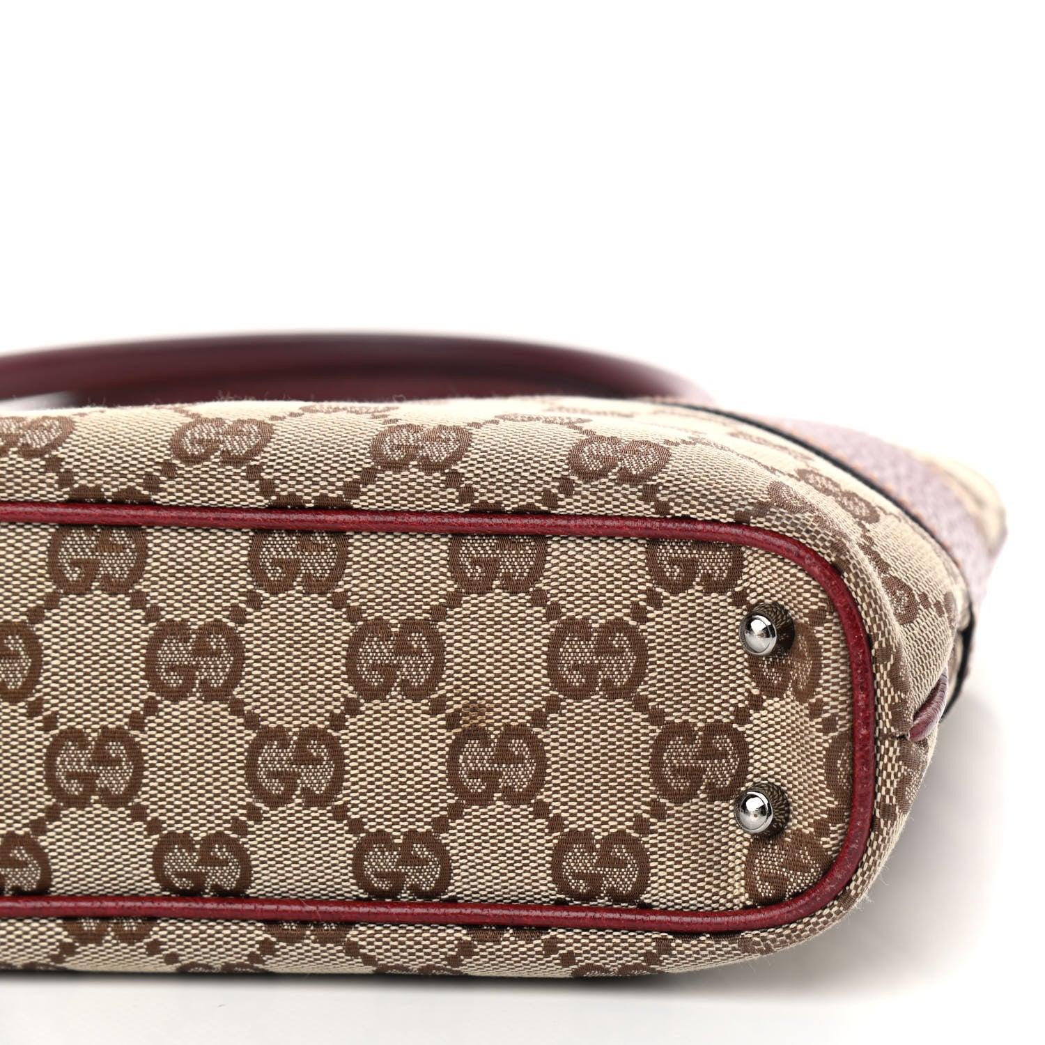 Gucci Monogram Shoulder Bag Red 9 of 9