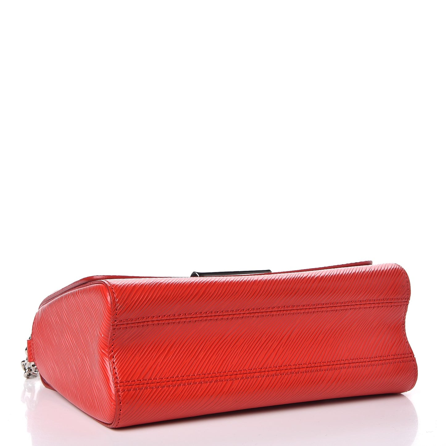 Epi Twist Shoulder Bag MM Coquelicot