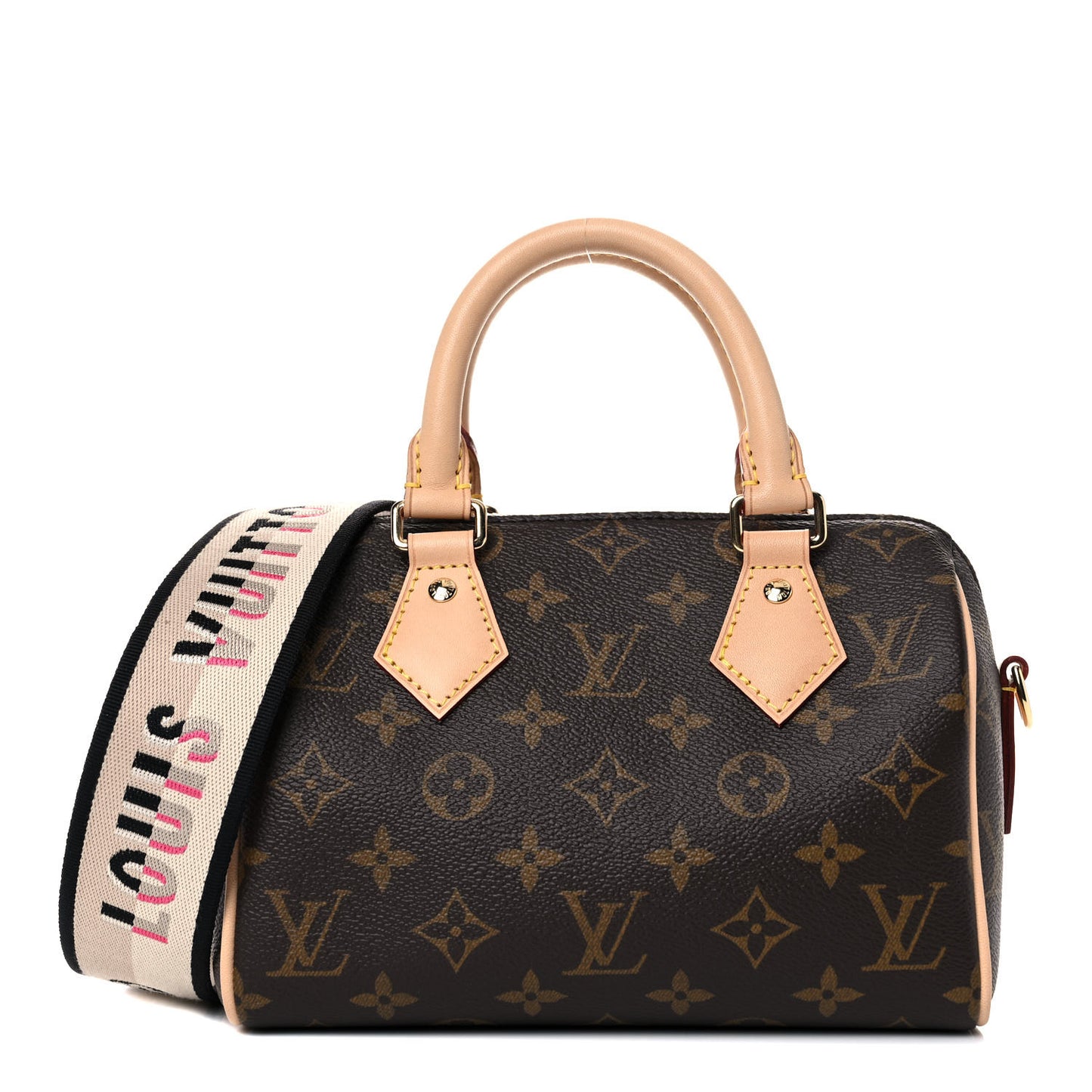 Monogram Speedy Bandouliere 20 Black