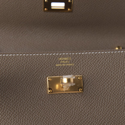 Hermes Epsom Kelly Wallet To Go Etoupe 8 of 9