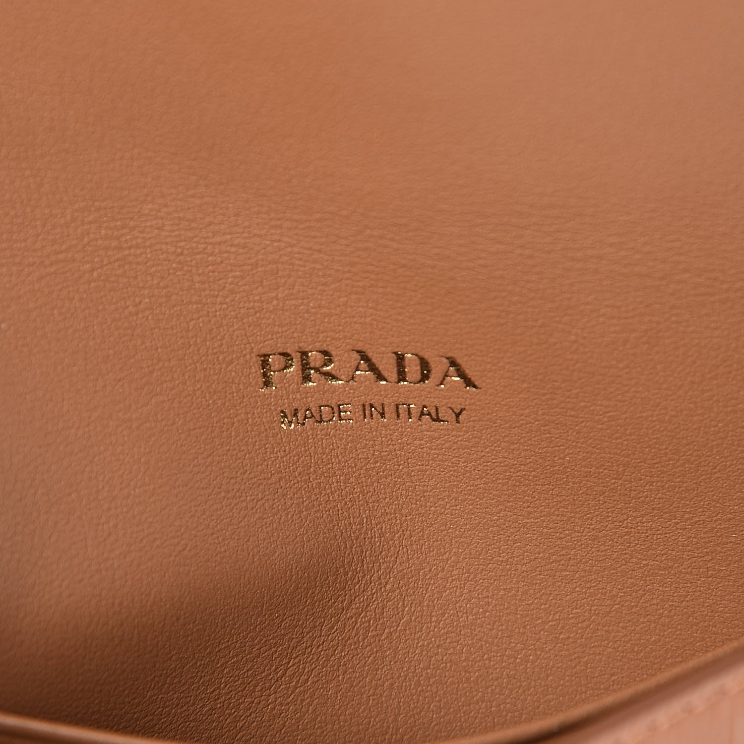 Prada Vitello Move Envelope Wallet Caramel 6 of 8
