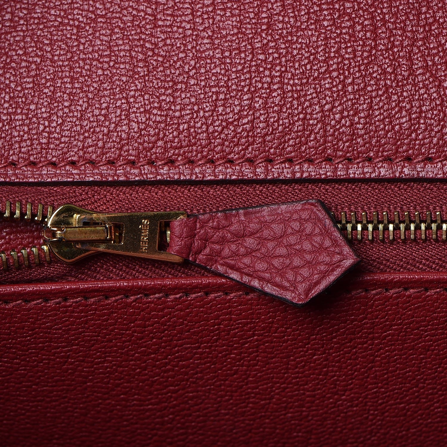 Hermes Togo Birkin 35 Rouge Grenat 14 of 38