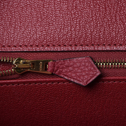 Hermes Togo Birkin 35 Rouge Grenat 14 of 38