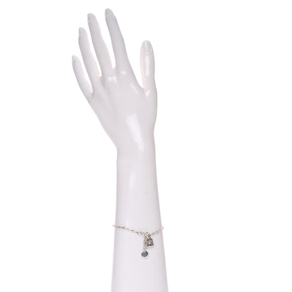 Hermes Sterling Silver Kelly Charm Bracelet 2 of 5
