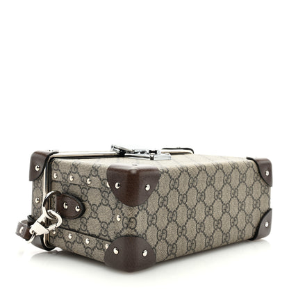 Gucci GG Supreme Monogram Globe-Trotter Beauty Case Brown 4 of 9