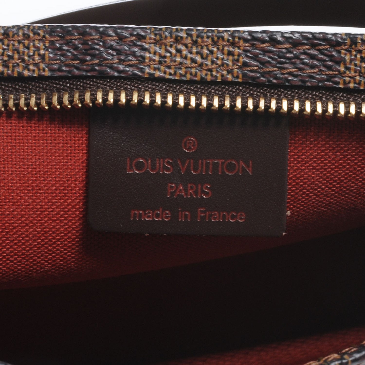Louis Vuitton Damier Ebene Navona Pochette 7 of 8