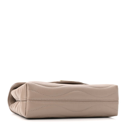 Louis Vuitton Calfskin LV New Wave Chain Bag Taupe 4 of 10