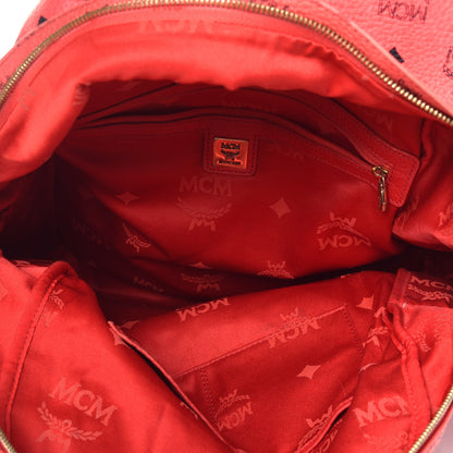 MCM Visetos Medium Sprinkle Stud Stark Backpack Corail 4 of 8