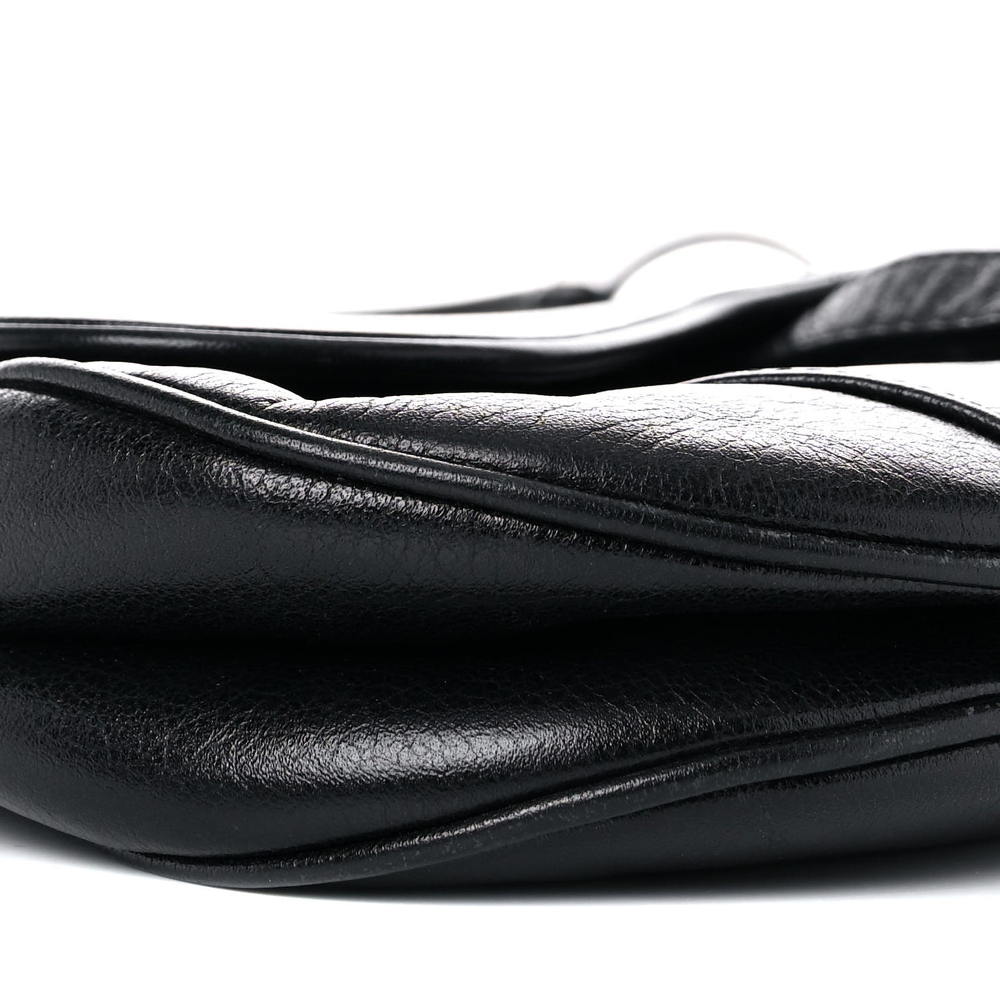 Calfskin Saddle Bag Black