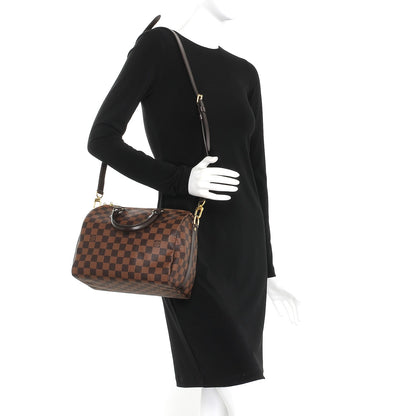 Louis Vuitton Damier Ebene Speedy Bandouliere 25 2 of 9