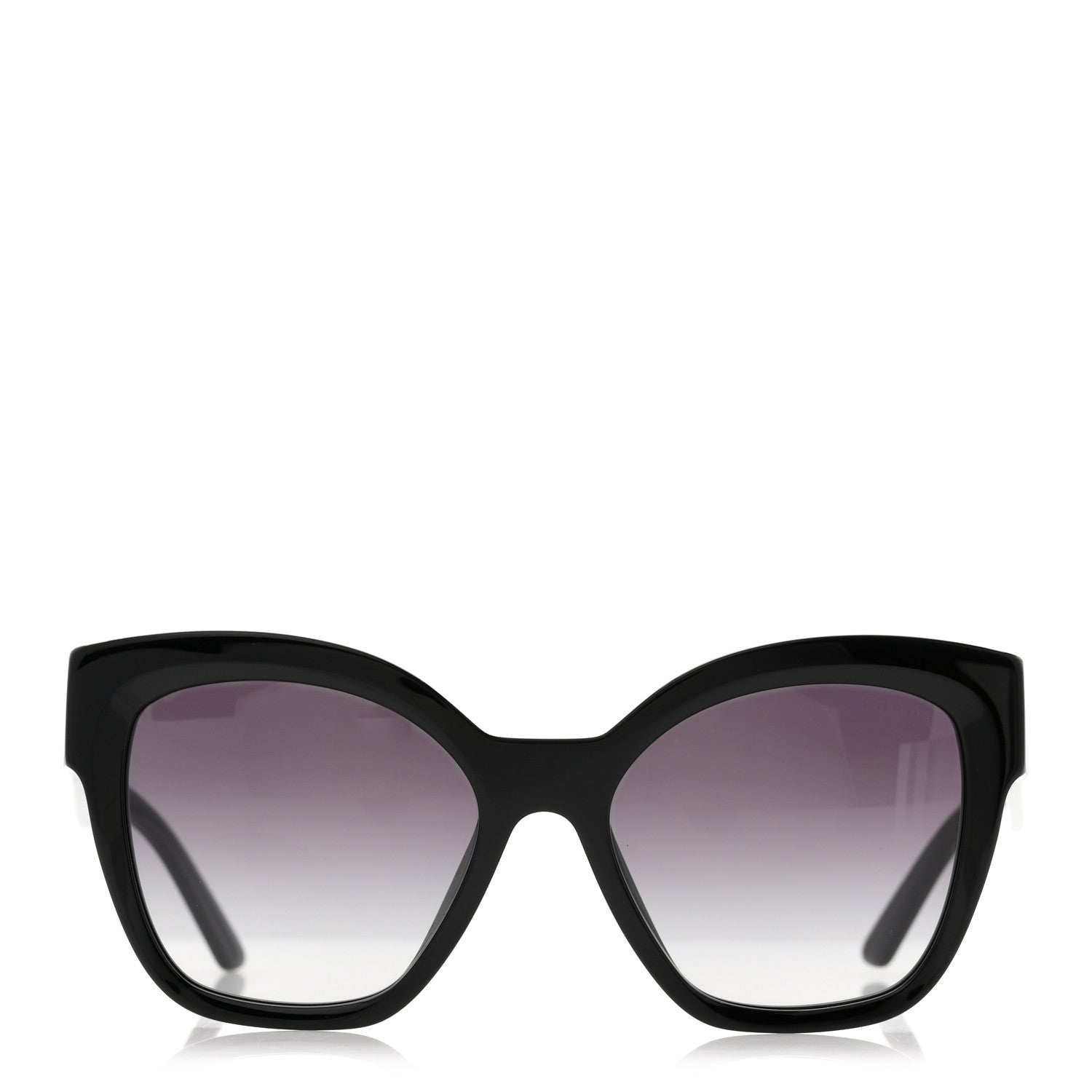 Prada Acetate Sunglasses SPR 17Z Black 2 of 7