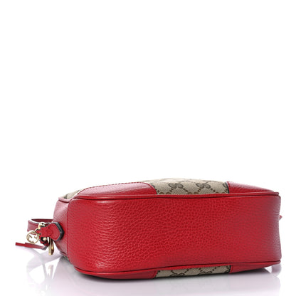 Gucci Monogram Mini Bree Messenger Bag Red 4 of 13