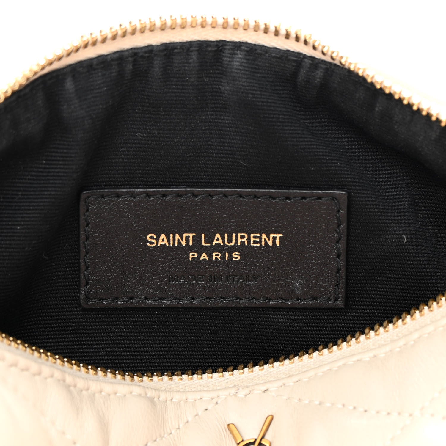 Saint Laurent Lambskin Monogram Mini Sade Tube Bag Crema Soft 6 of 11