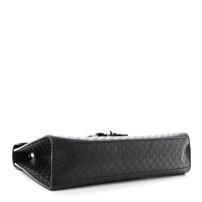 Gucci Microguccissima Medium Emily Chain Shoulder Bag Black 4 of 13
