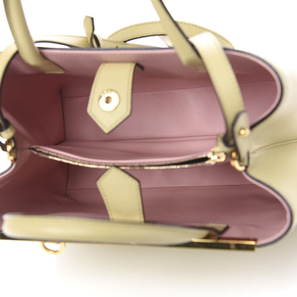 Fendi Vitello Dolce Century Petite 2Jours Tote Cedro Bubblegum 3 of 10