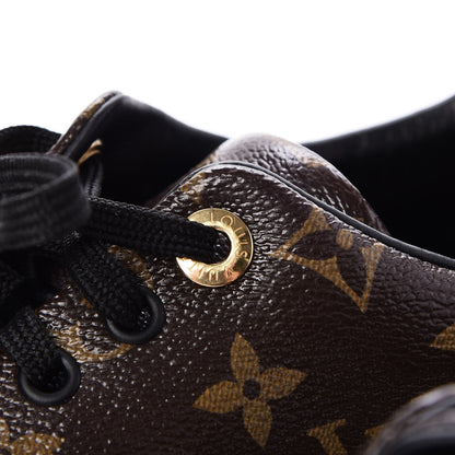 Louis Vuitton Patent Monogram Frontrow Sneakers 39 10 of 12