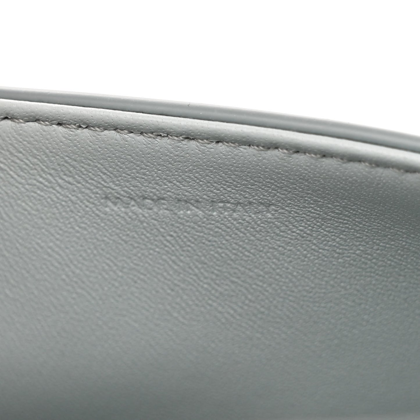 Shiny Calfskin Triomphe Shoulder Bag Soft Blue