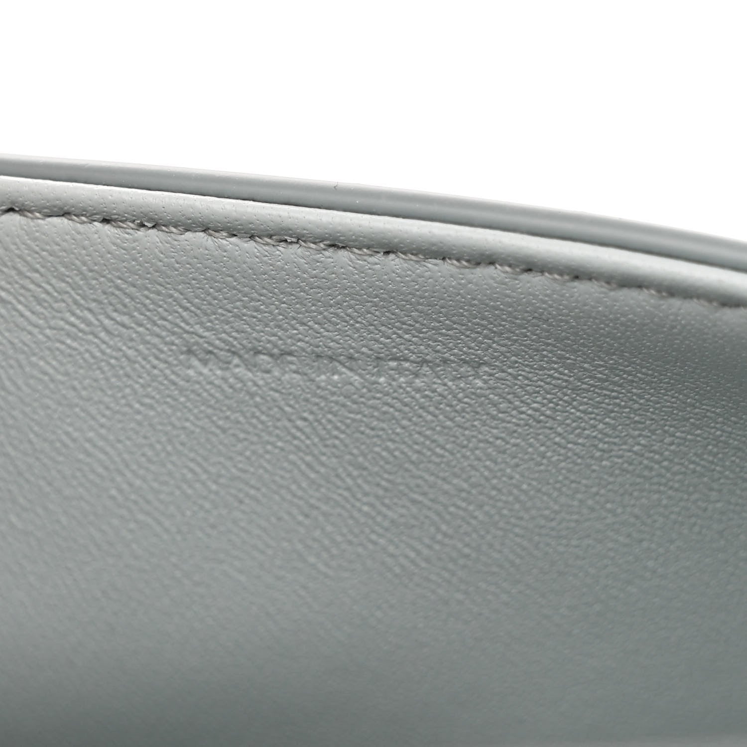 Celine Shiny Calfskin Triomphe Shoulder Bag Soft Blue 7 of 11