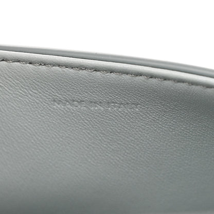 Celine Shiny Calfskin Triomphe Shoulder Bag Soft Blue 7 of 11