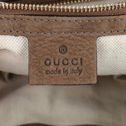 Gucci Monogram Web Medium Jackie O Hobo Brown 6 of 7