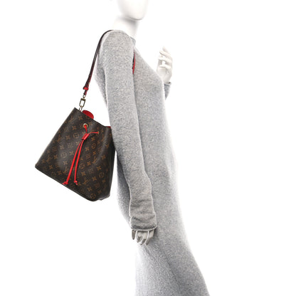 Louis Vuitton Monogram Neonoe MM Coquelicot 2 of 10