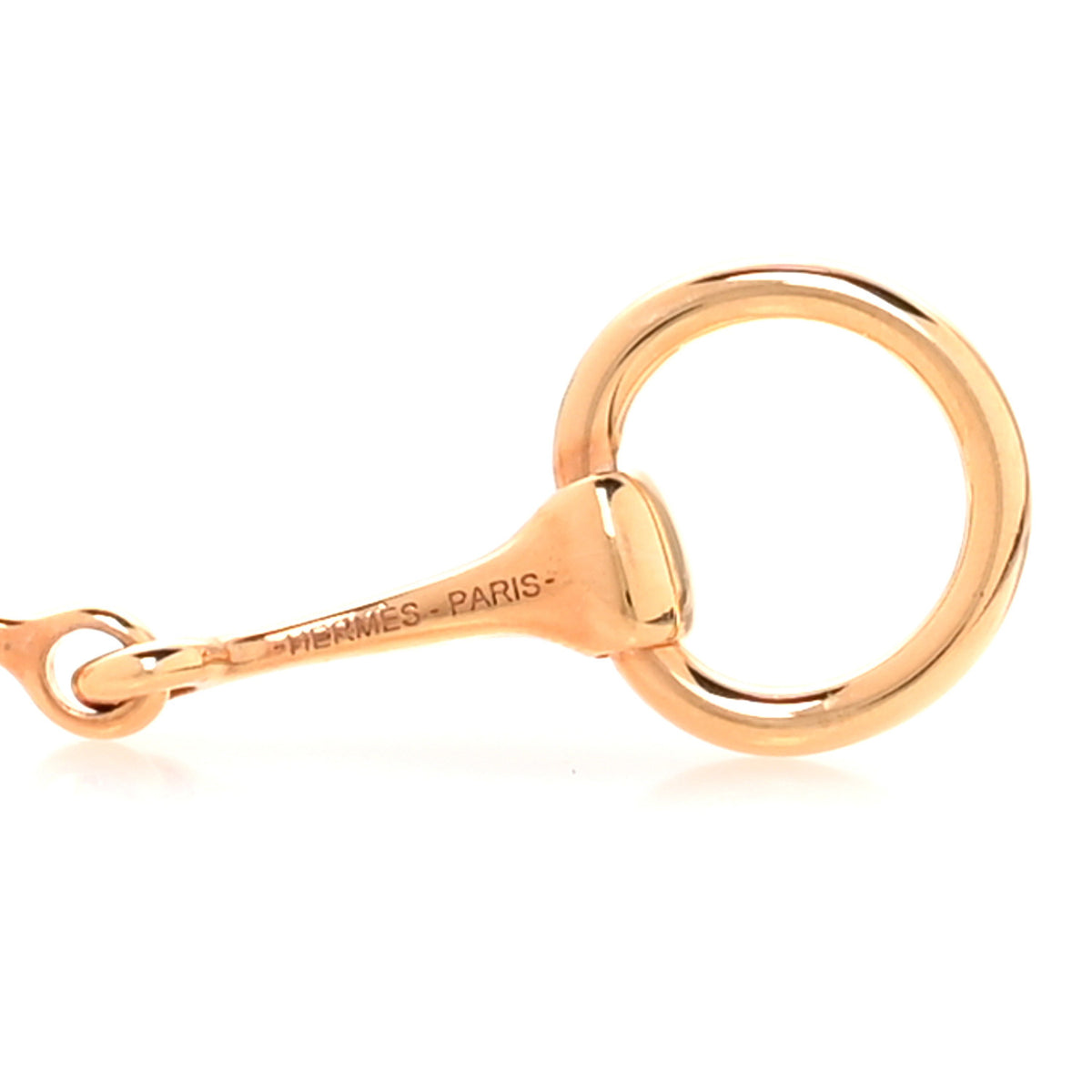Permabrass Mors Scarf Ring Rose Gold