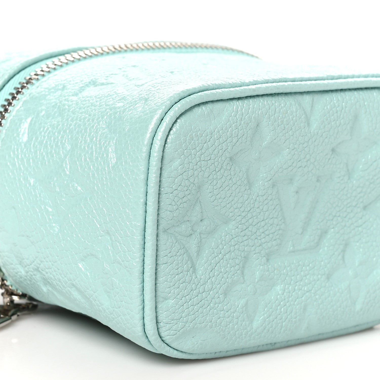 Louis Vuitton Empreinte Monogram Micro Vanity Pearly Lagoon Turquoise 9 of 10