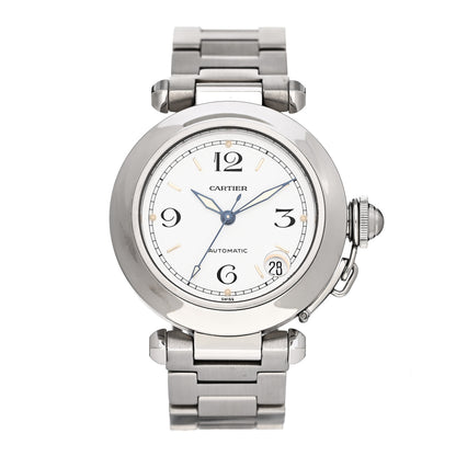 Cartier Stainless Steel 35mm Pasha C Automatic Watch 1 of 4