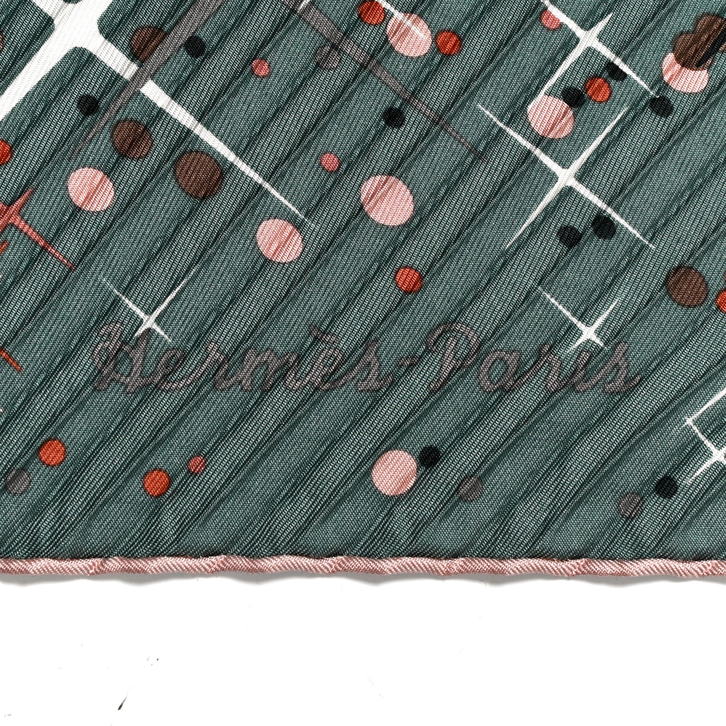 Silk Plisse Magic Kelly Scarf 90