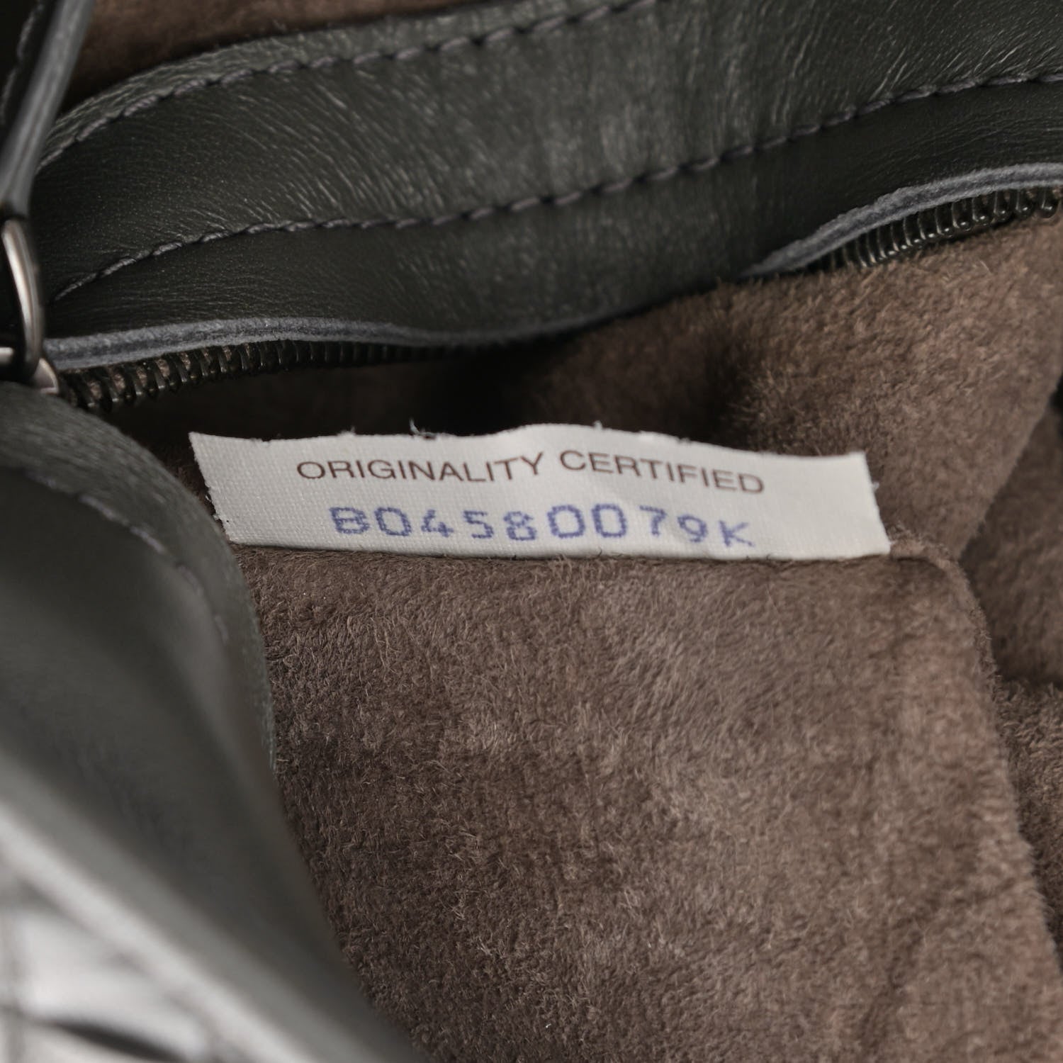 Bottega Veneta Nappa Intrecciato Parachute Bag Grey 7 of 11