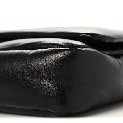 Gucci Lambskin Small GG Milano Top Handle Shoulder Bag Black 9 of 9
