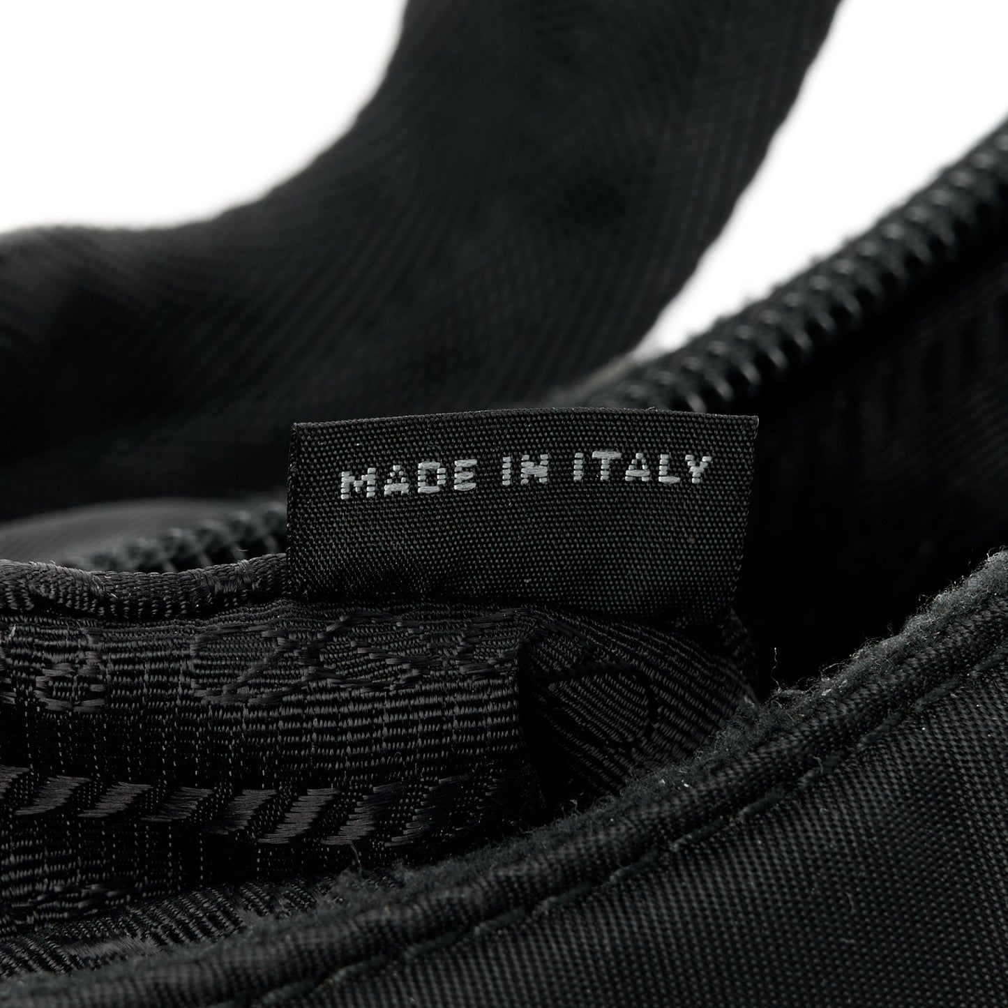 Tessuto Nylon Mini Re-Edition 2000 Bag Black
