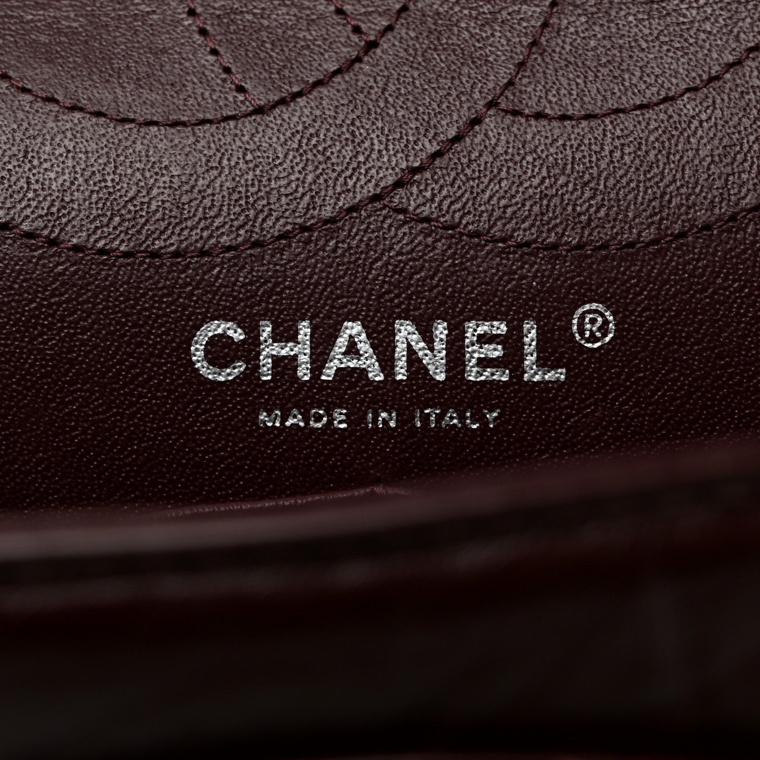 Chanel Aged Calfskin Quilted 2.55 Reissue 226 Flap Dark Burgundy 6 of 10