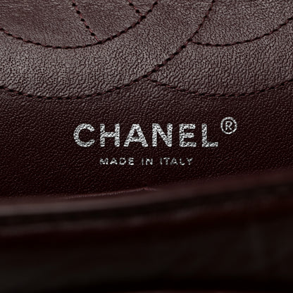Chanel Aged Calfskin Quilted 2.55 Reissue 226 Flap Dark Burgundy 6 of 10
