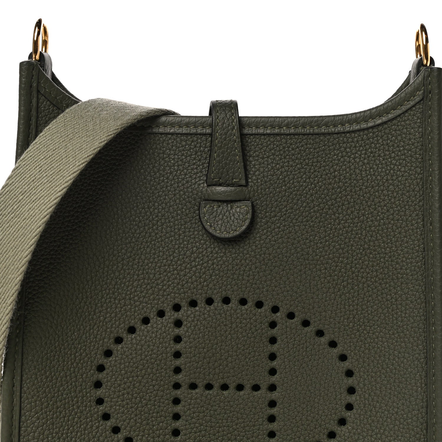 Hermes Taurillon Maurice Amazone Evelyne TPM Vert Olive Sauge 6 of 8