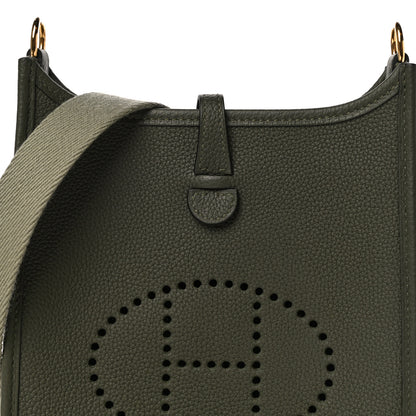 Hermes Taurillon Maurice Amazone Evelyne TPM Vert Olive Sauge 6 of 8