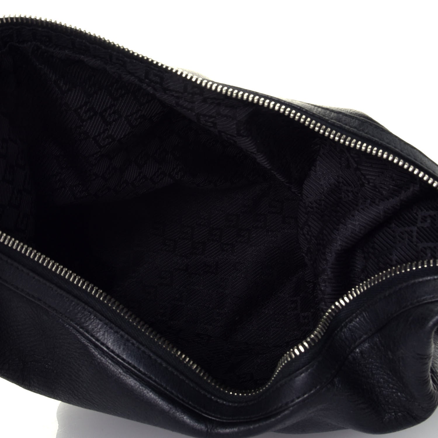 Gucci Calfskin GG Small Clasp Hobo Black 5 of 9