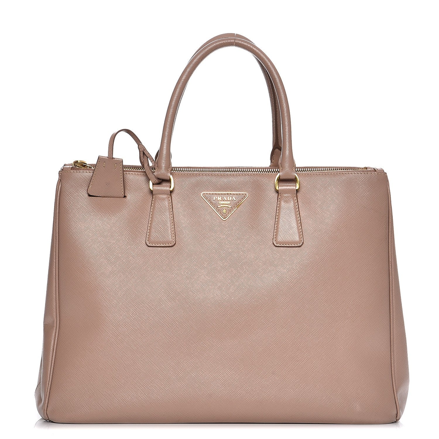 Prada Saffiano Large Galleria Double Zip Tote Cammeo 1 of 17